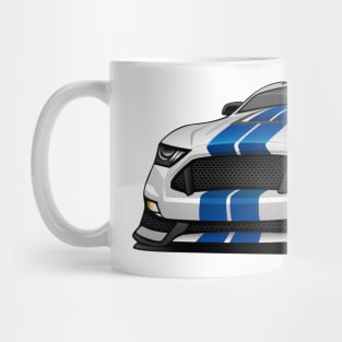 Modern American Muscle Car Cartoon Mug